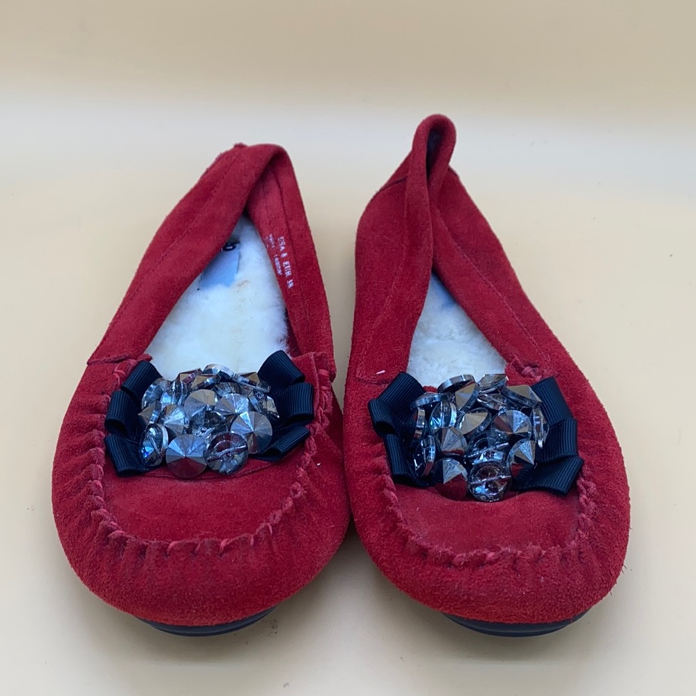 LAMO Women’s Red loafers/ moccasins